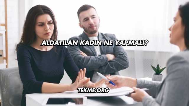 Aldatılan Kadın Ne Yapmalı?