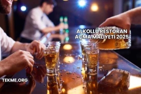 Alkollü Restoran Açma Maliyeti 2025