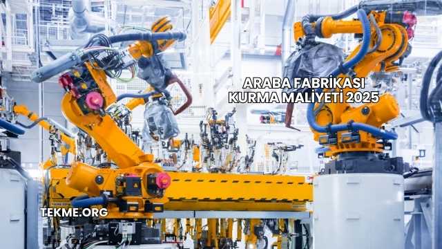 Araba Fabrikası Kurma Maliyeti 2025
