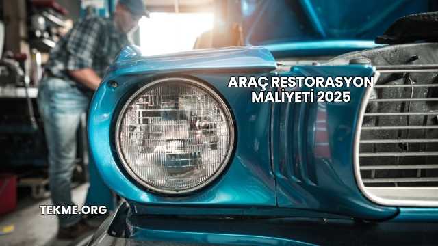 Araç Restorasyon Maliyeti 2025