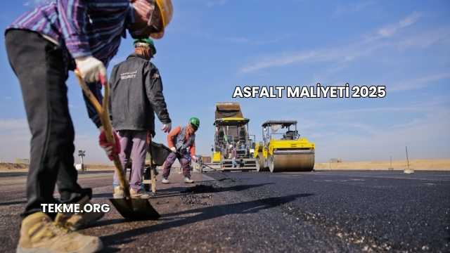 Asfalt Maliyeti 2025