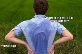 Aşırı Terleme Kilo Verdirir mi?