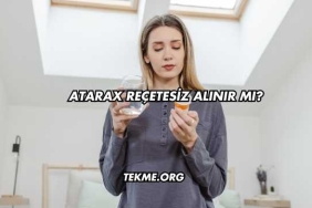 Atarax Reçetesiz Alınır mı?