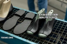 Ayakkabı Deri Maliyeti 2025