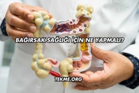 Bağırsak Sağlığı İçin Ne Yapmalı?