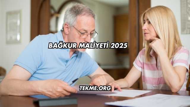 Bağkur Maliyeti 2025