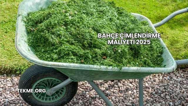 Bahçe Çimlendirme Maliyeti 2025