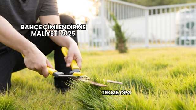 Bahçe Çimlendirme Maliyeti 2025