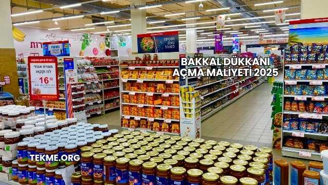 Bakkal Dükkanı Açma Maliyeti 2025