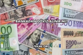 Bankadan Döviz Alınır mı?
