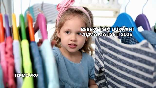Bebek Giyim Dükkanı Açma Maliyeti 2025