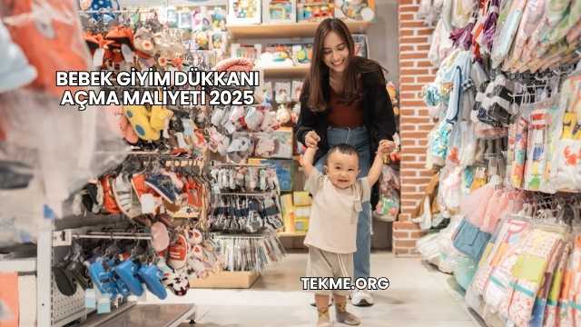 Bebek Giyim Dükkanı Açma Maliyeti 2025