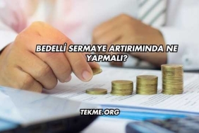 Bedelli Sermaye Artırımında Ne Yapmalı?