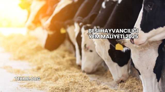 Besi Hayvancılığı Yem Maliyeti 2025