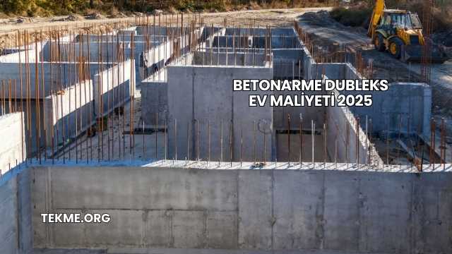 Betonarme Dubleks Ev Maliyeti 2025