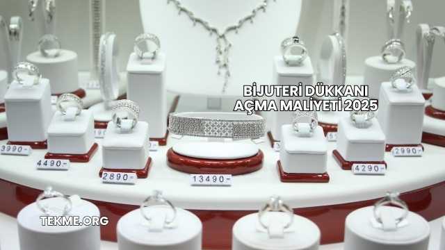 Bijuteri Dükkanı Açma Maliyeti 2025
