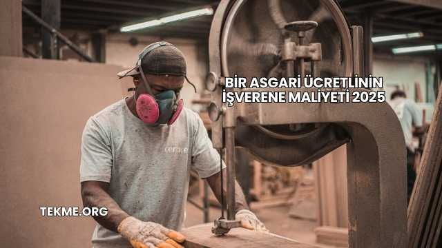 Bir Asgari Ücretlinin İşverene Maliyeti 2025