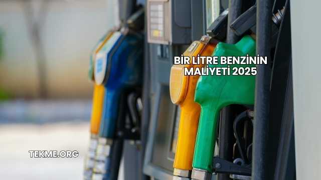 Bir Litre Benzinin Maliyeti 2025