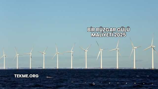 Bir Rüzgar Gülü Maliyeti 2025