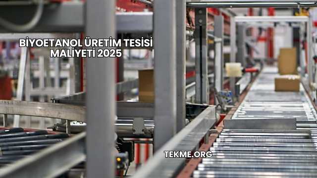 Biyoetanol Üretim Tesisi Maliyeti 2025