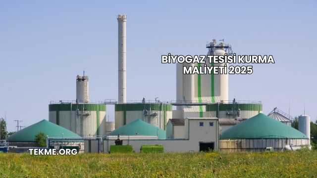 Biyogaz Tesisi Kurma Maliyeti 2025