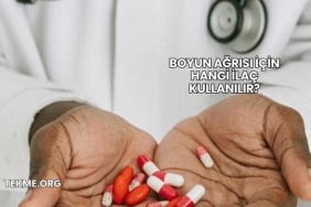 Boyun Ağrısı İçin Hangi İlaç Kullanılır?