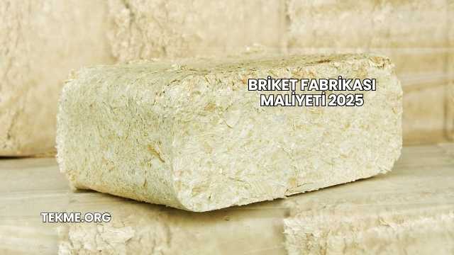 Briket Fabrikası Maliyeti 2025
