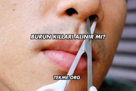 Burun Kılları Alınır mı?