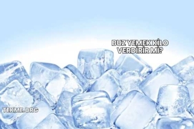 Buz Yemek Kilo Verdirir mi?