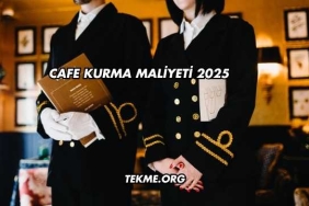 Cafe Kurma Maliyeti 2025