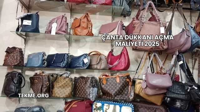 Çanta Dükkanı Açma Maliyeti 2025
