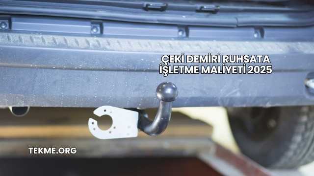 Çeki Demiri Ruhsata İşletme Maliyeti 2025