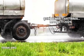 Çeki Demiri Taktırma Maliyeti 2025