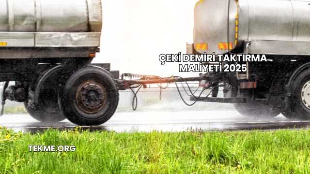 Çeki Demiri Taktırma Maliyeti 2025