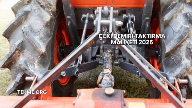 Çeki Demiri Taktırma Maliyeti 2025