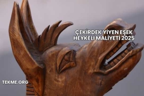 Çekirdek Yiyen Eşek Heykeli Maliyeti 2025