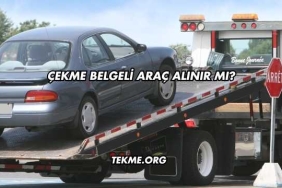 Çekme Belgeli Araç Alınır mı?
