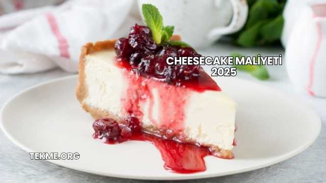 Cheesecake Maliyeti 2025