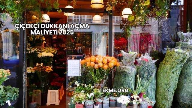Çiçekçi Dükkanı Açma Maliyeti 2025