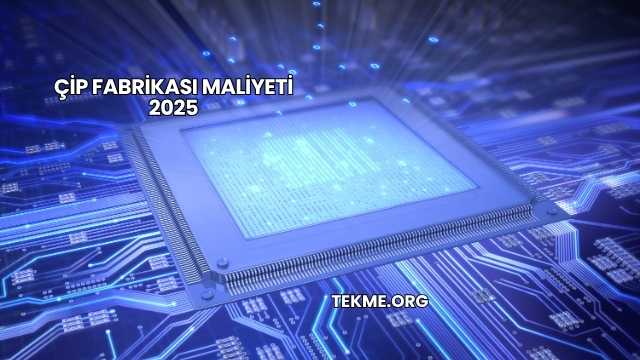 Çip Fabrikası Maliyeti 2025