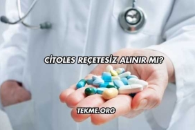 Citoles Reçetesiz Alınır mı?