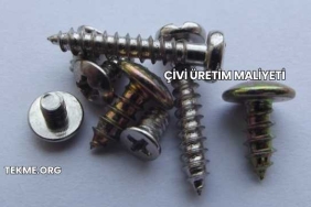 Çivi Üretim Maliyeti