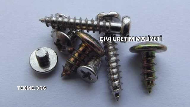 Çivi Üretim Maliyeti