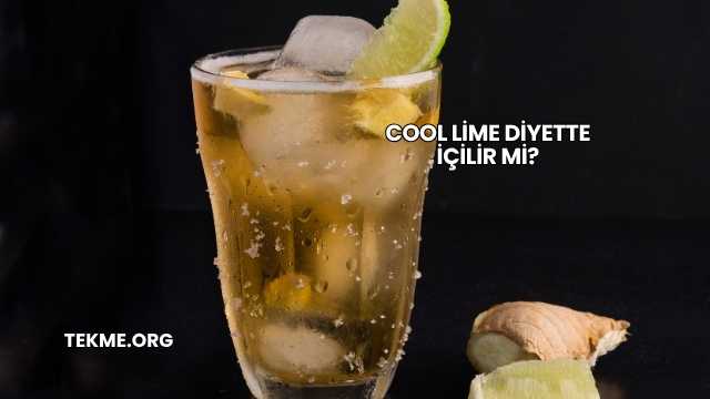 Cool Lime Diyette İçilir mi?