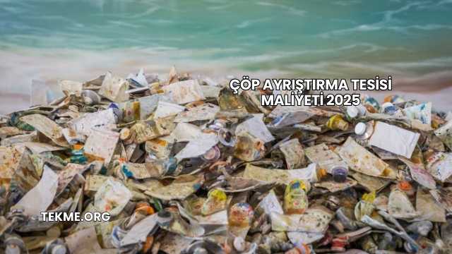 Çöp Ayrıştırma Tesisi Maliyeti 2025