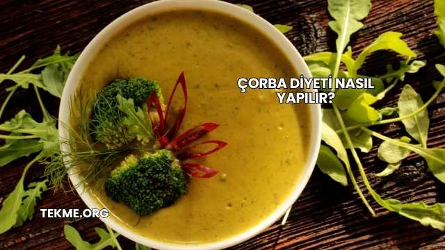 Çorba Diyeti Nasıl Yapılır?