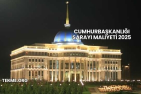 Cumhurbaşkanlığı Sarayı Maliyeti 2025
