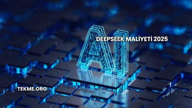 DeepSeek Maliyeti 2025