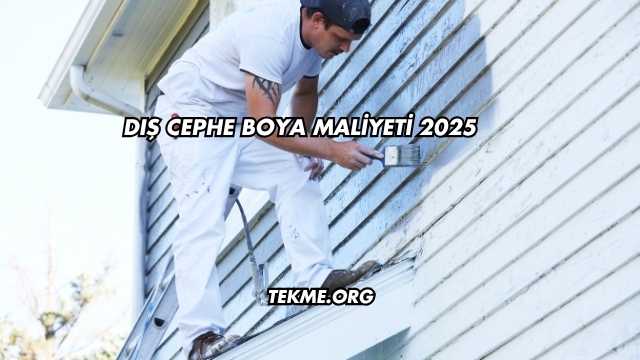 Dış Cephe Boya Maliyeti 2025