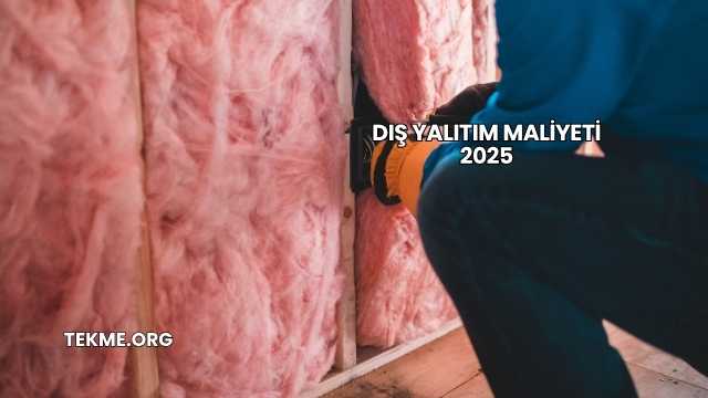 Dış Yalıtım Maliyeti 2025